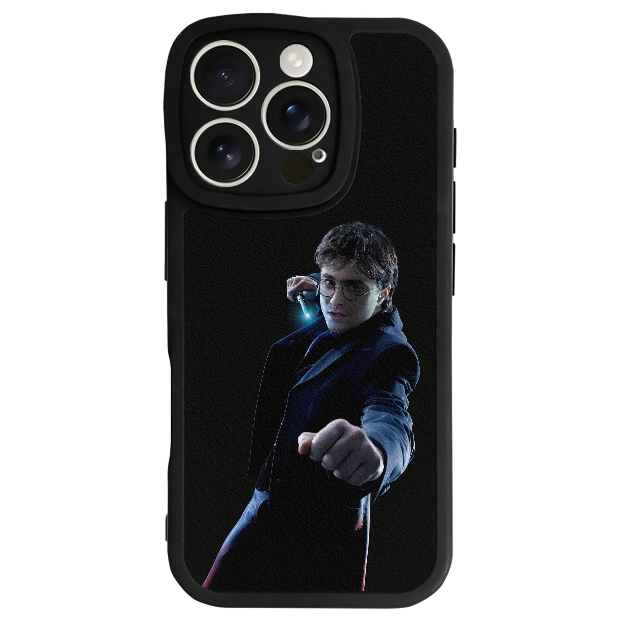 （画像用） Harry Potter ハリー・ポッターシリーズ 【iPhone 16シリーズ対応】シリコンスマホケース（レザー調） 材質：シリコン